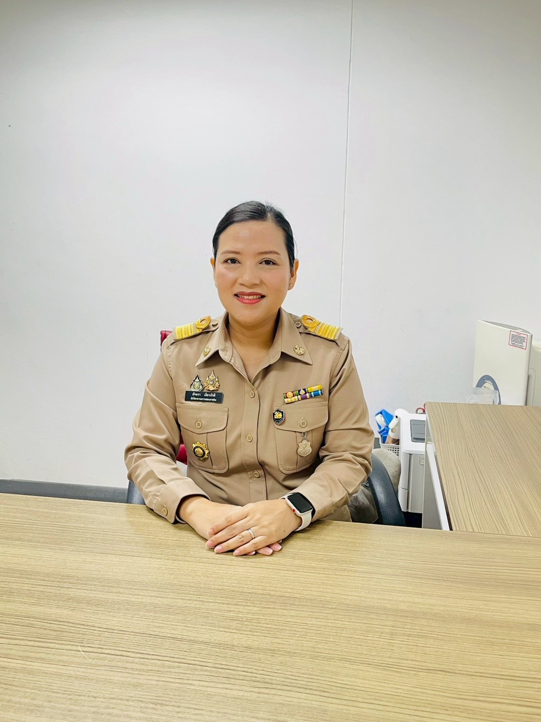  กลุ่มตรวจสอบภายใน ขอแสดงความยินดีกับนางสาวอัจฉรา เขียวภักดี เนื่องจากได้รับการแต่งตั้งให้ดำรงตำแหน่งผู้อำนวยการกลุ่มตรวจสอบภายใน