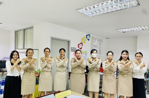 การประกาศเจตนารมณ์ต่อต้านการทุจริต และประกาศเจตนารมณ์ “สุจริต โปร่งใส กลุ่มตรวจสอบภายใน ใสสะอาด 2569” 